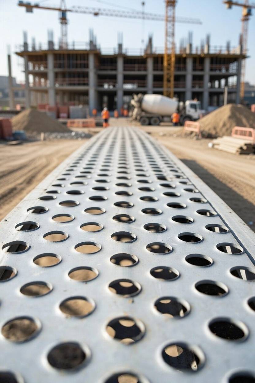 Монтаж несущего профнастила Т-55